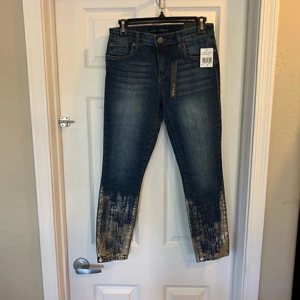 STS Blue Piper Ankle Skinny Jeans Size 26 NWT